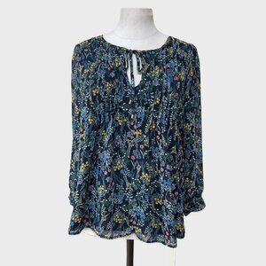 Tommy Hilfiger Floral Long Sleeve Blouse